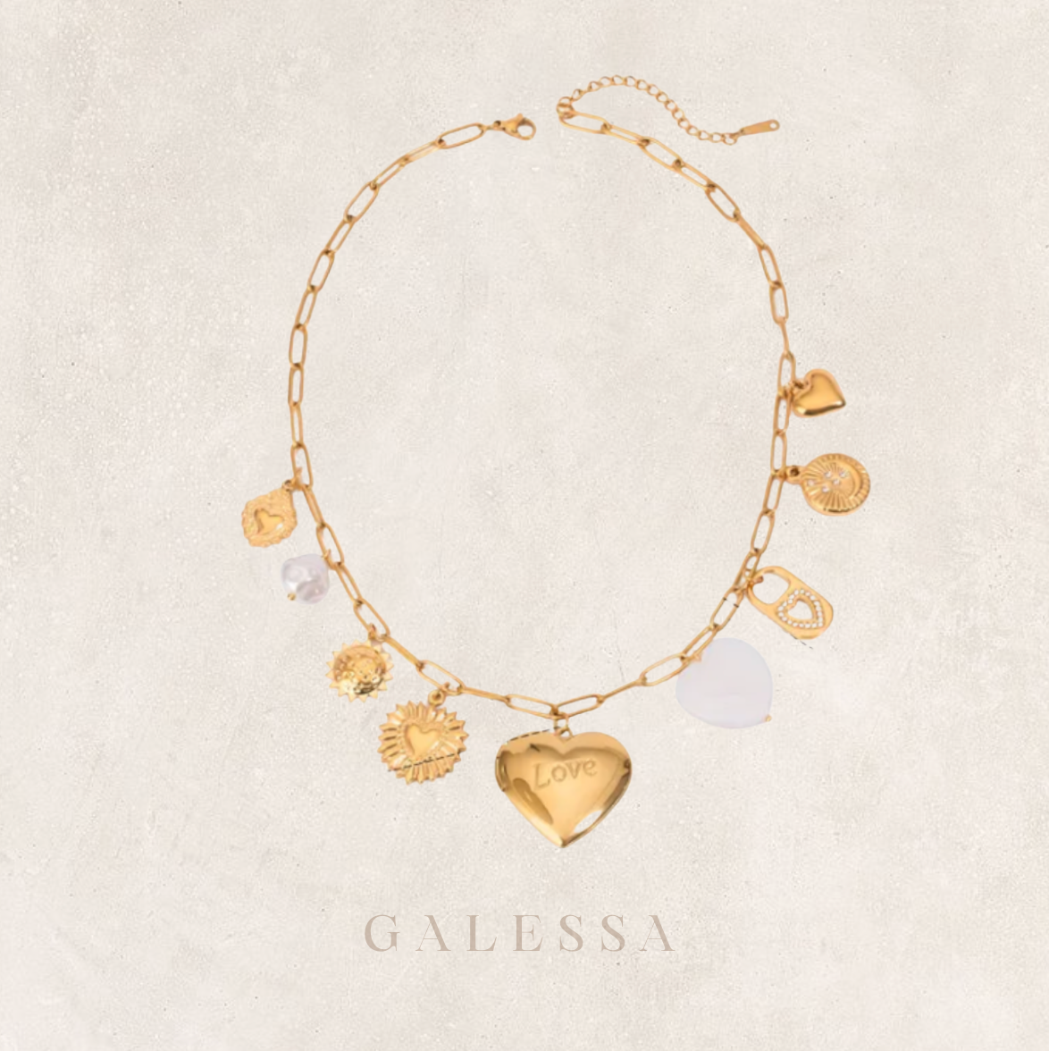 LOVE RELICARIO NECKLACE