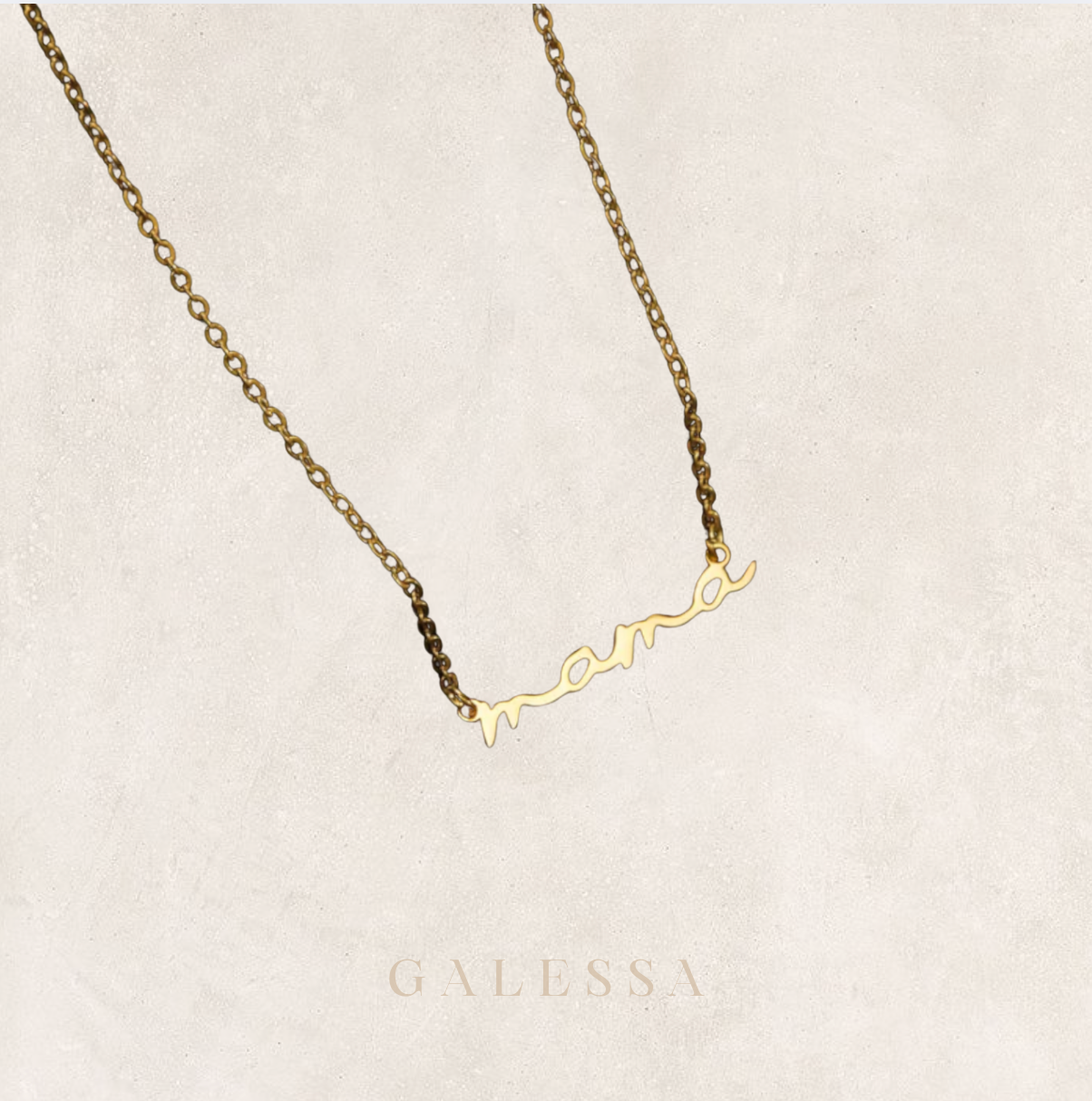 MAMA SILVER/GOLD NECKLACE