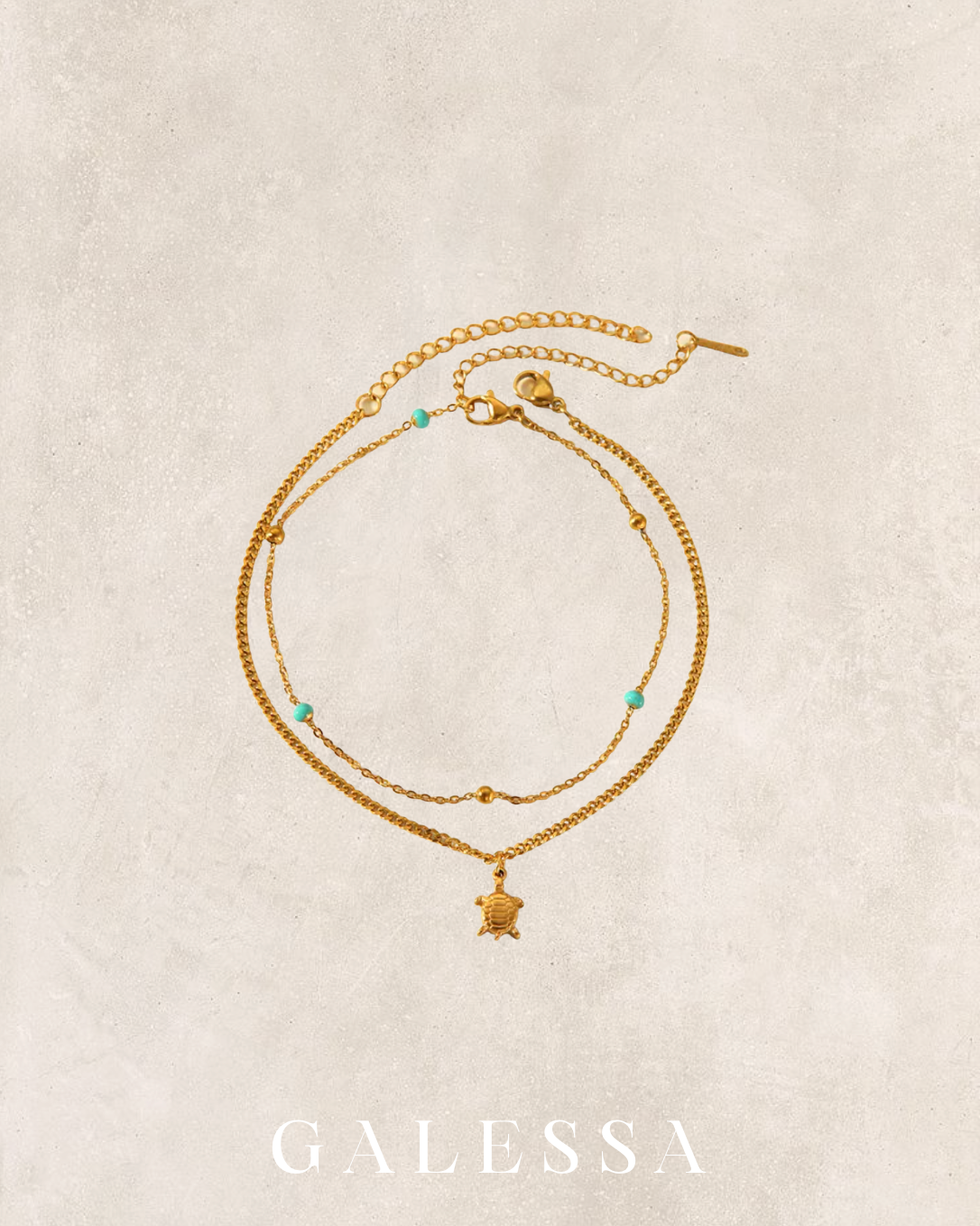 Turtle Anklet