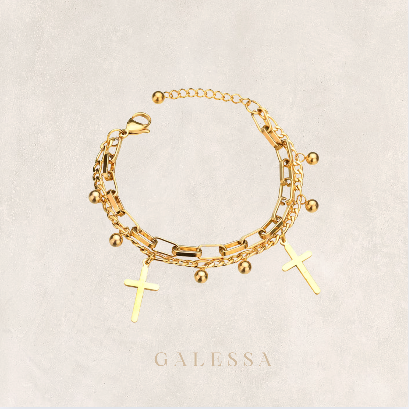 Cross Bracelet