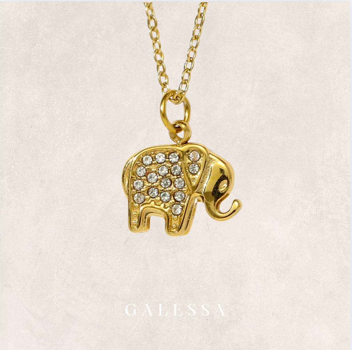 Elephant Necklace