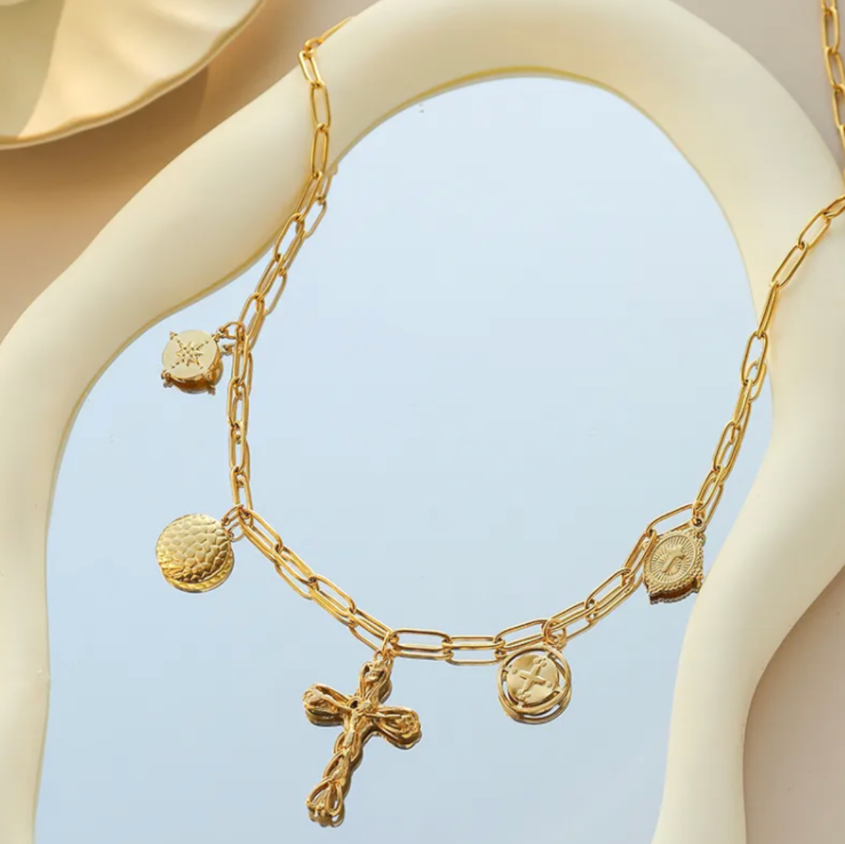 GOLDEN FAITH NECKLACE