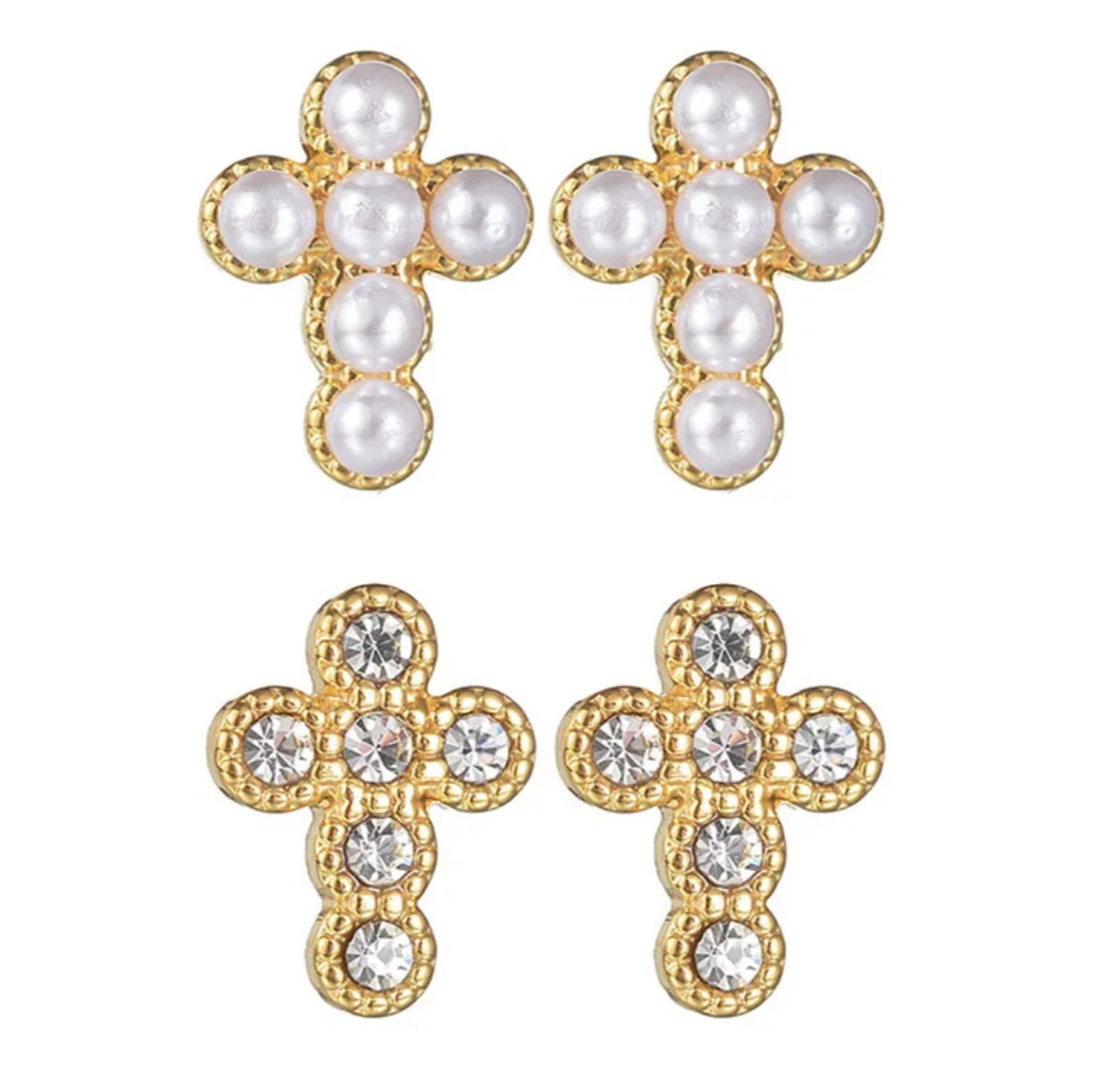 Cross Earrings