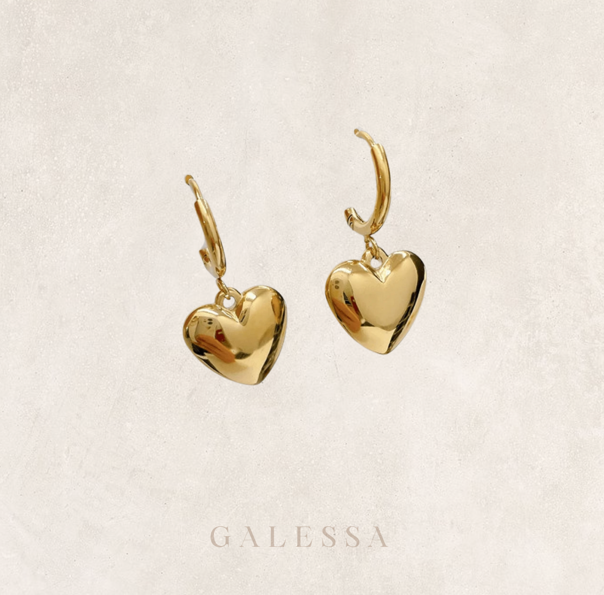 MINI HEART EARRINGS