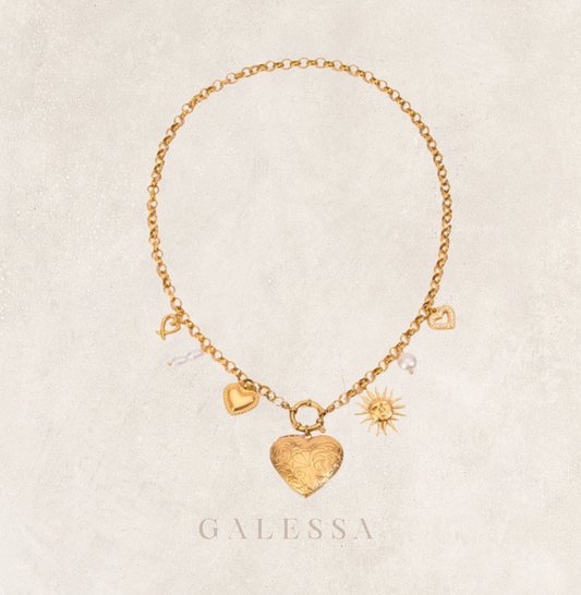 RELICARIO CHARM NECKLACE