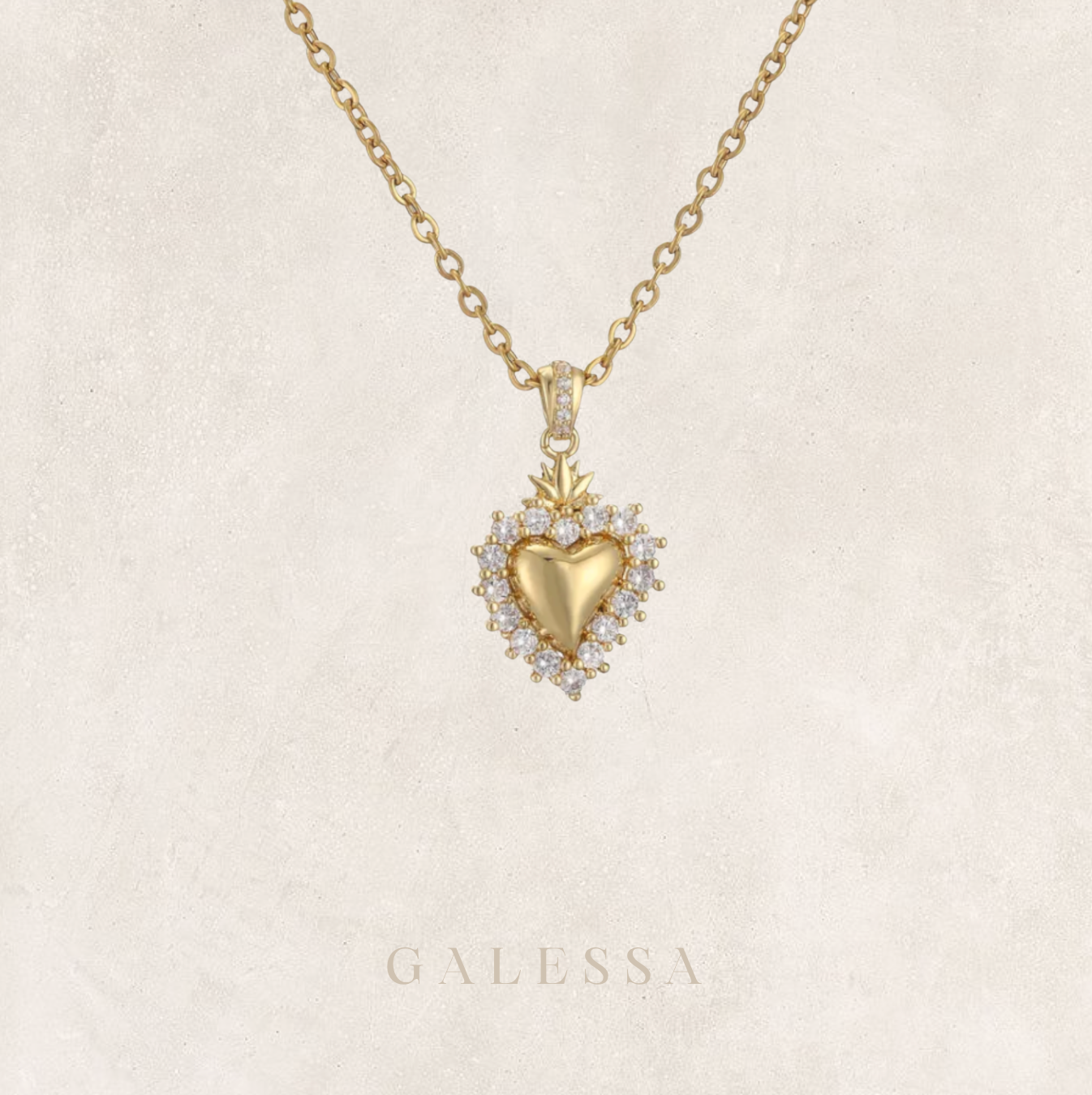 MIRI HEART NECKLACE