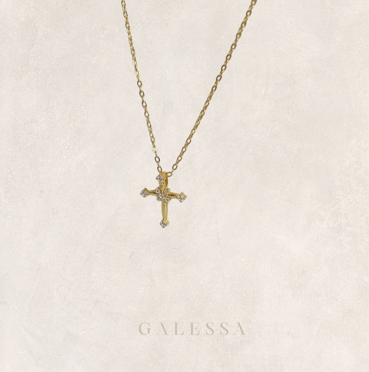 MINI CROSS NECKLACE