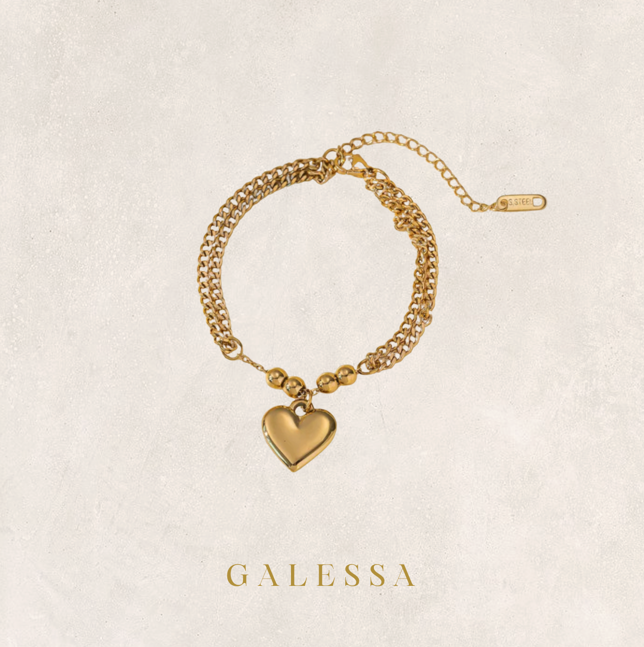 MILA HEART BRACELET