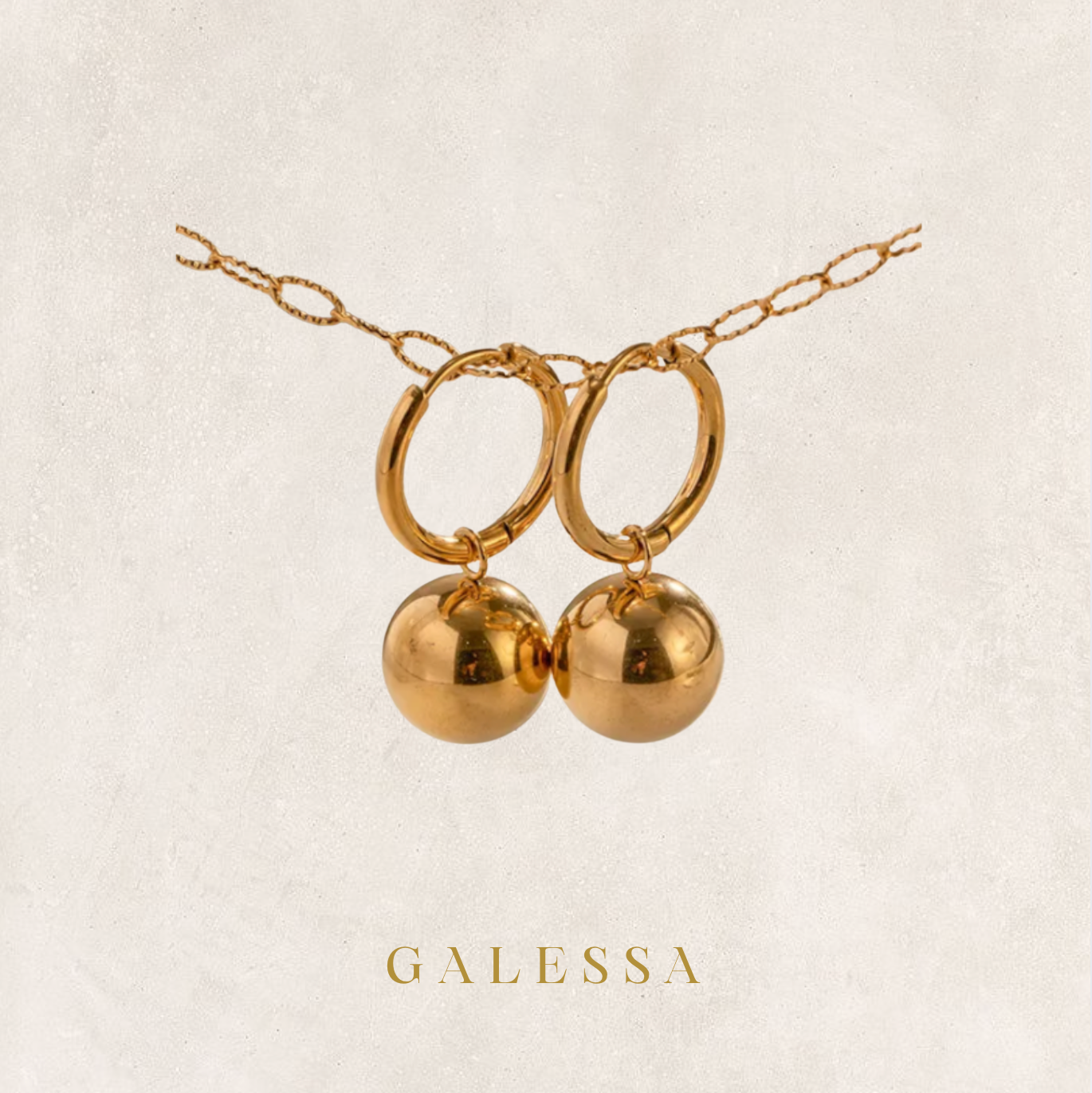 Gold Pearl Earrings