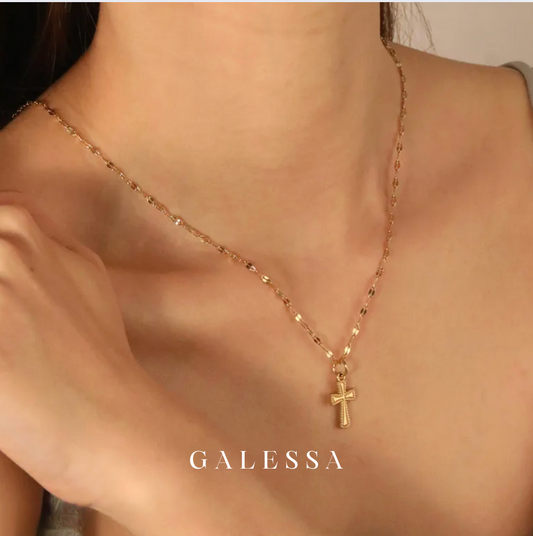 Gold Cross Necklace