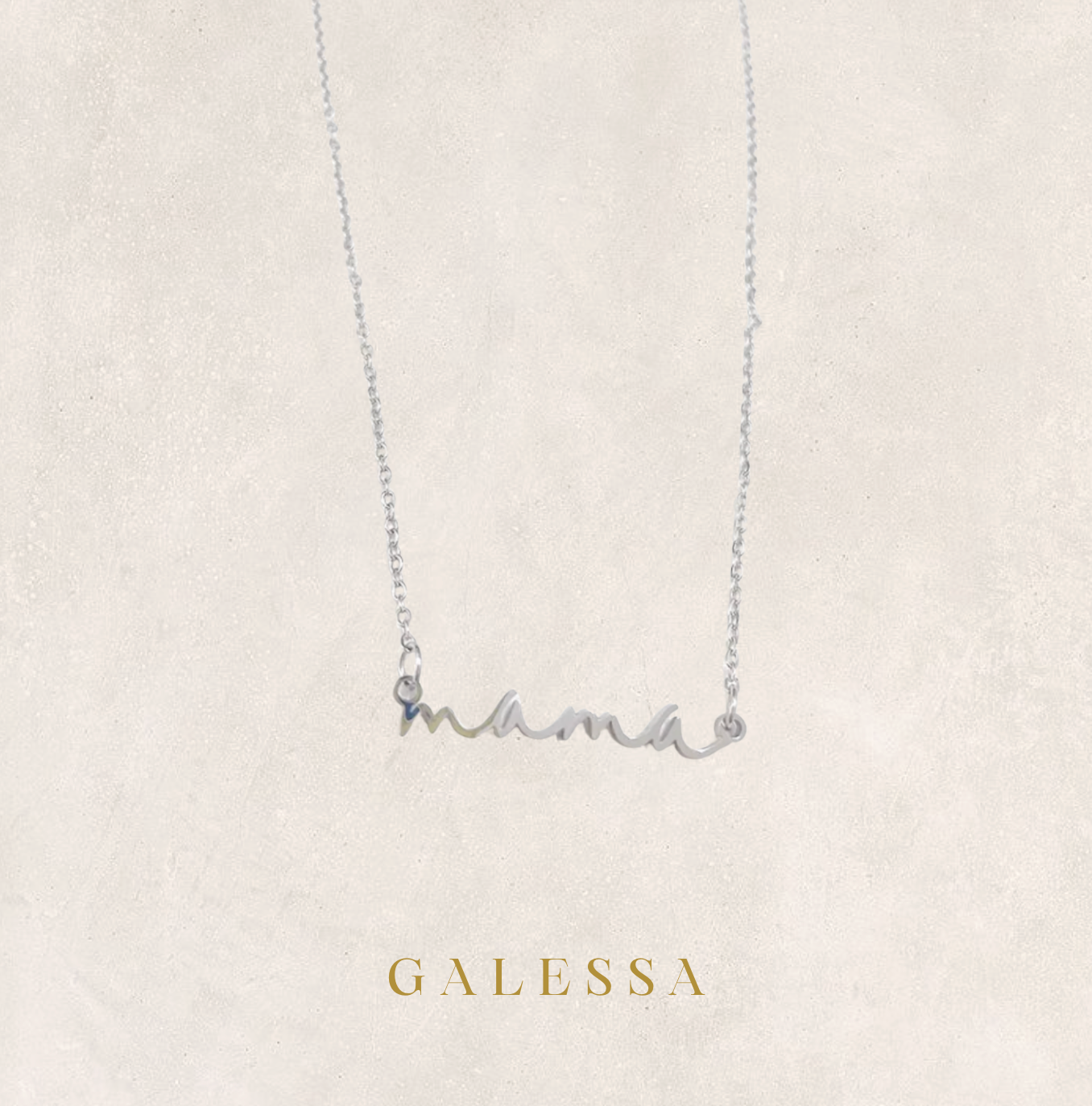 MAMA SILVER/GOLD  NECKLACE