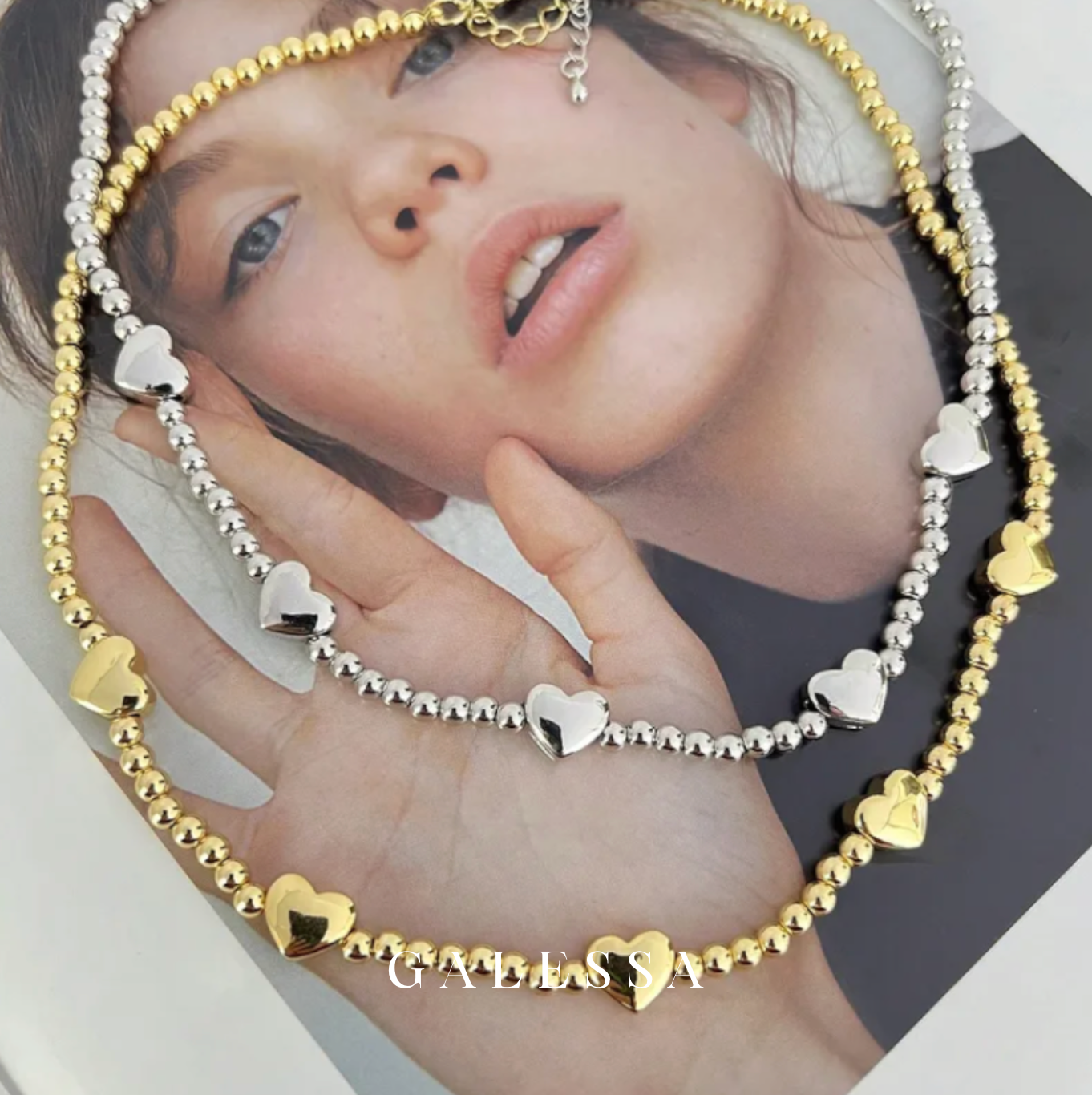 Little Heart Beads Necklace